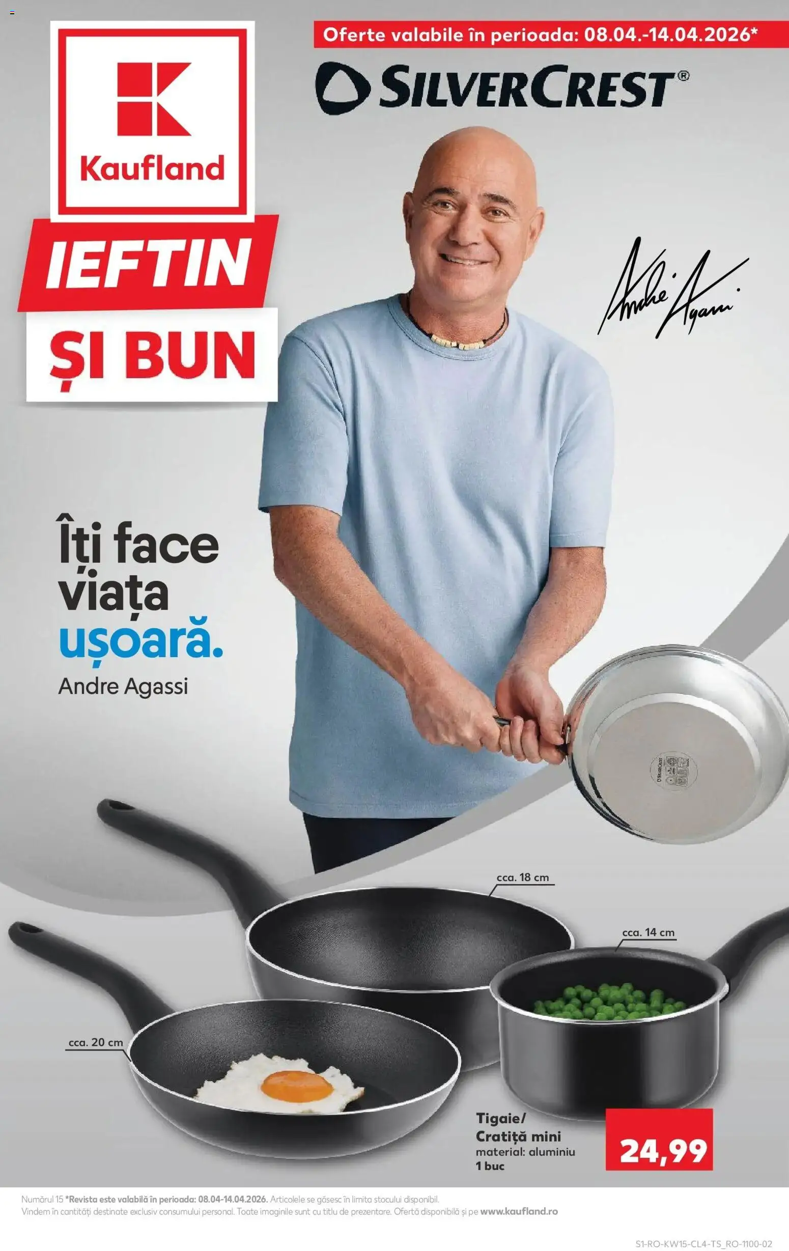 Noul catalog Kaufland – valabil de la 08.04.2026 | Pagină: 1 | Produse: Cratiță