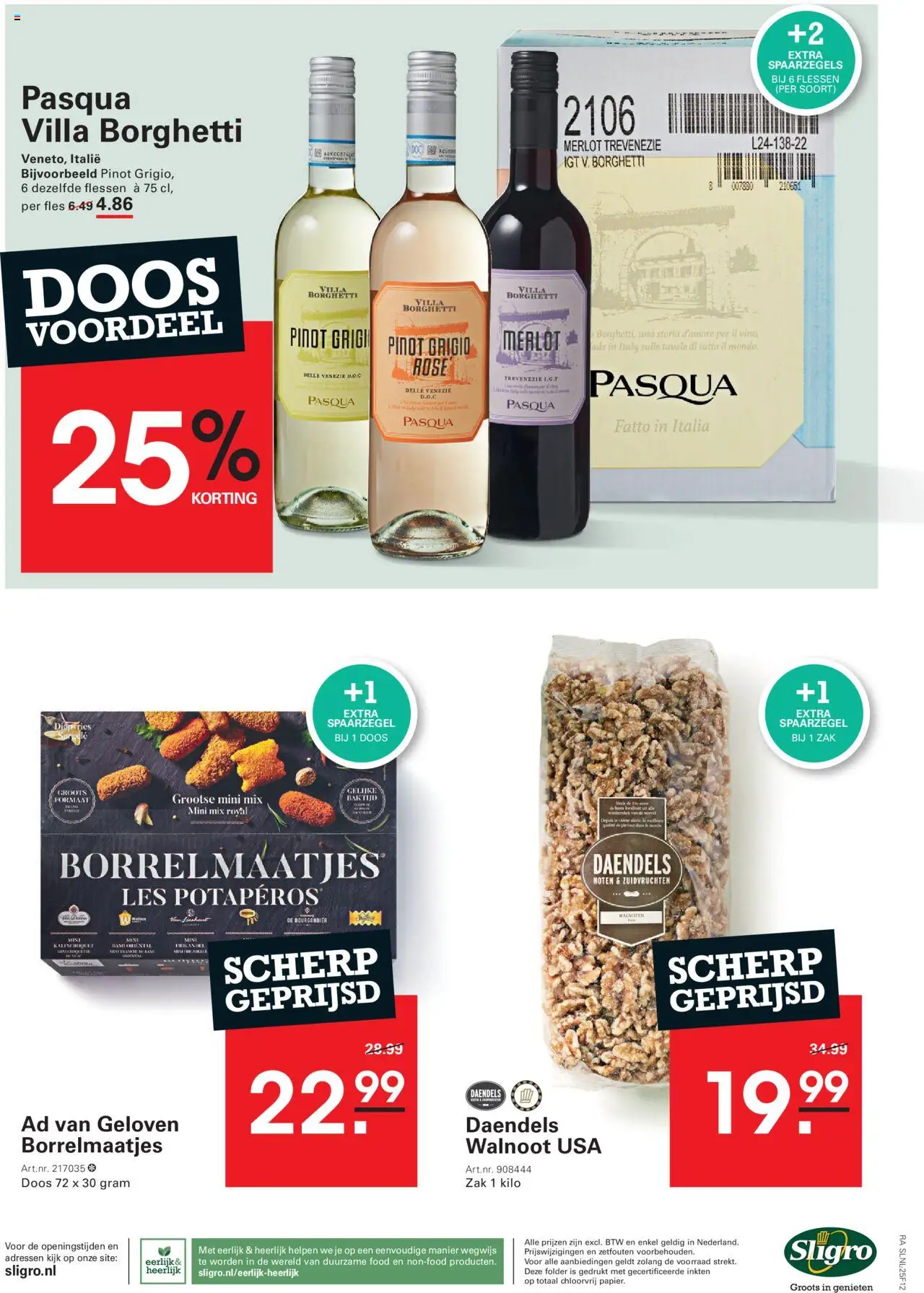  | Pagina: 50 | Producten: Noten, Fles, Zak