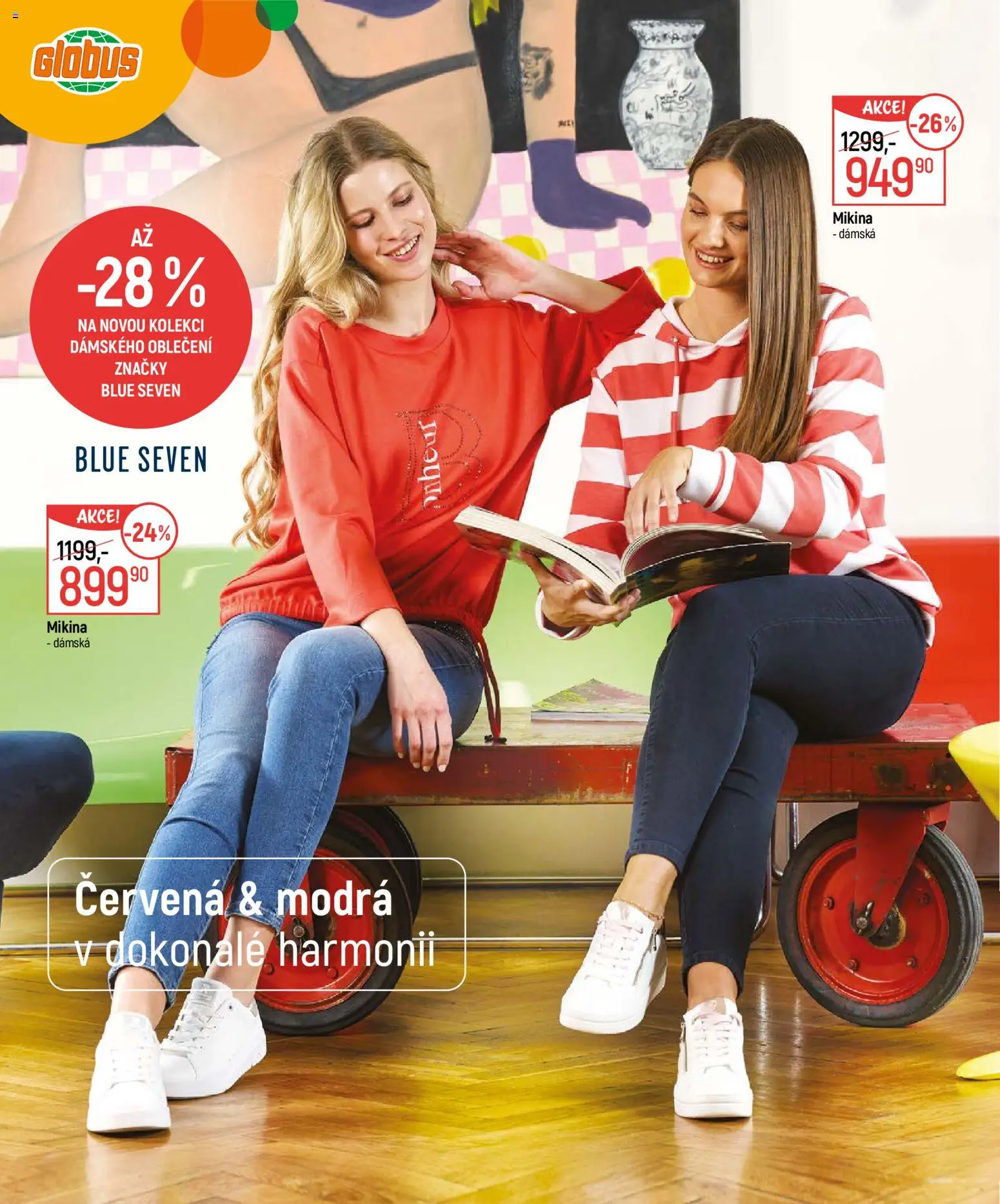 Globus leták - Jaro 2026 od 04.03.2026 | Strana: 2 | Produkty: Mikina, Globus, Oblečení