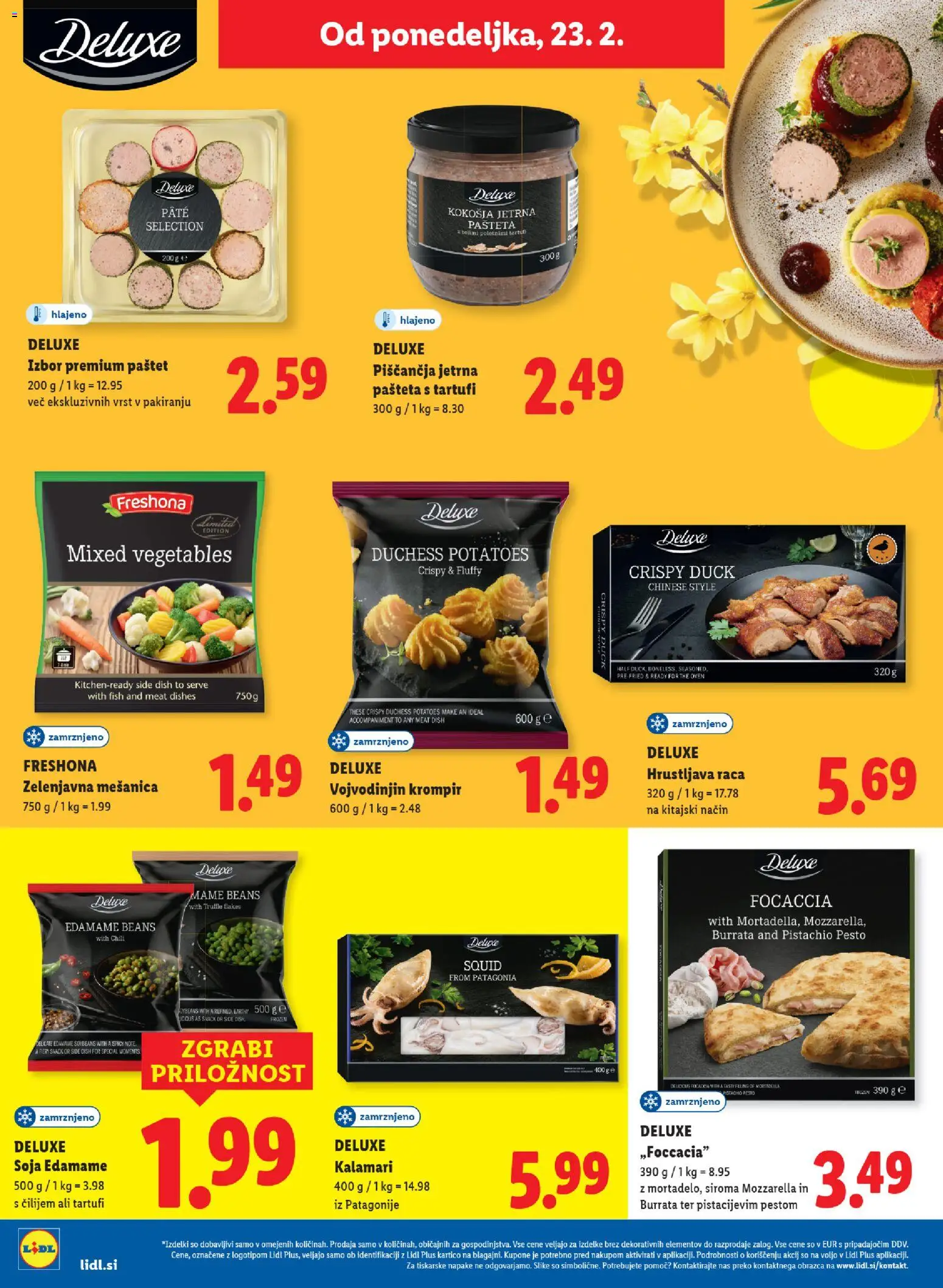 Novi Lidl katalog ponudbe – veljaven od 19.02.2026 | Stran: 54 | Izdelki: Pašteta, Pesto, Krompir