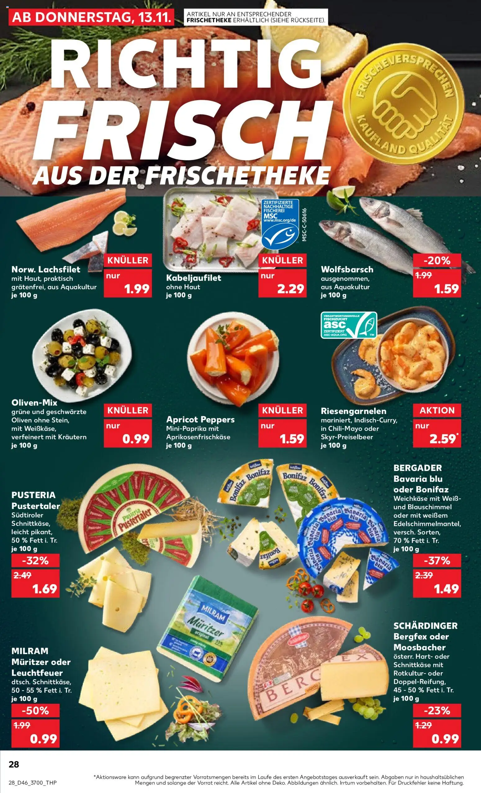 Kaufland prospekt Rostock	 – gültig ab 13.11.2025 | Seite: 28 | Produkte: Milram