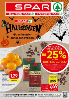 Spar Flugblatt - Tirol ab 23.10.2025 gültig