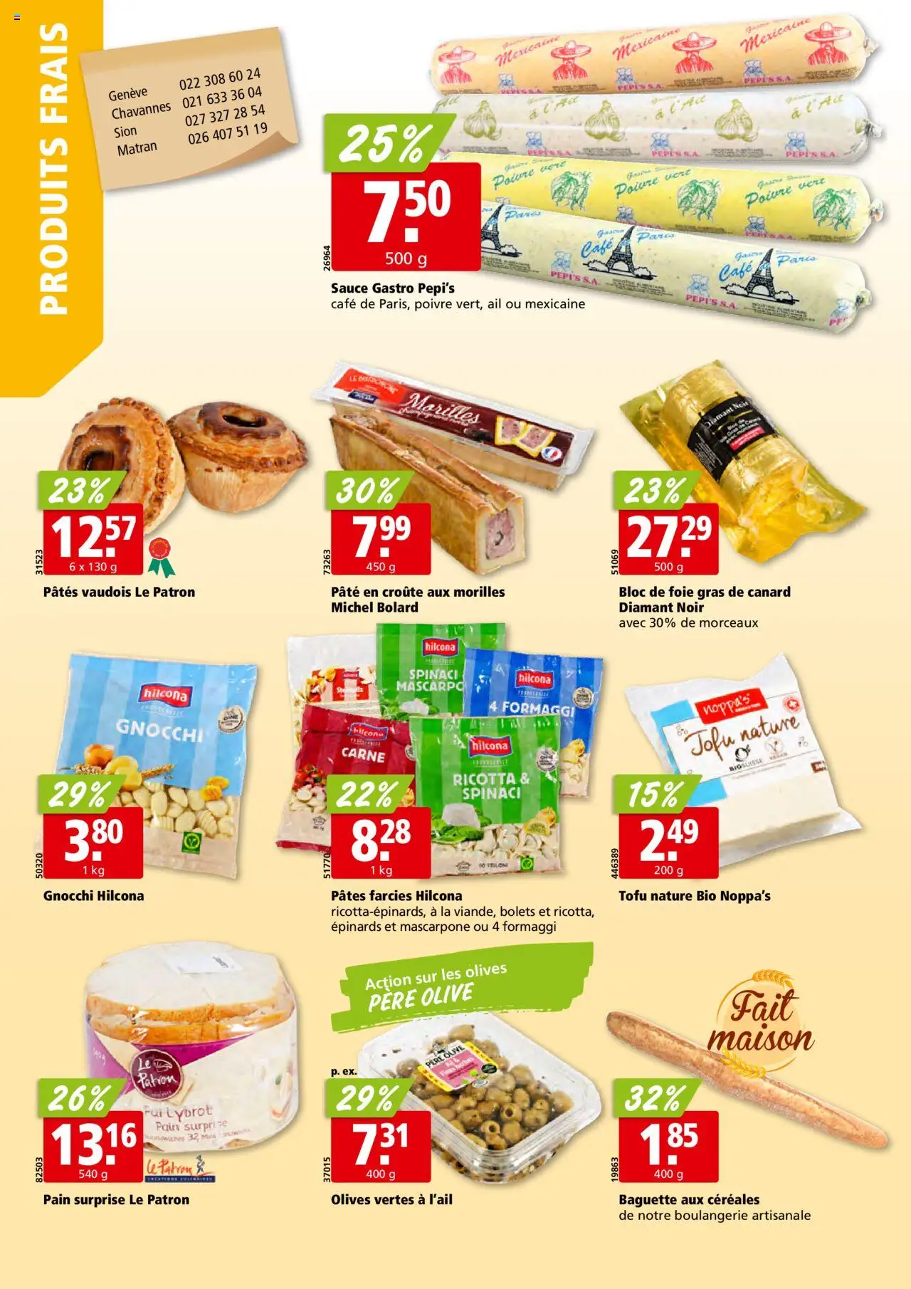 Aligro Aktionen Chavannes, Matran, Genève, Sion – gültig ab 20.10.2025 | Seite: 12 | Produkte: Mascarpone, Baguette