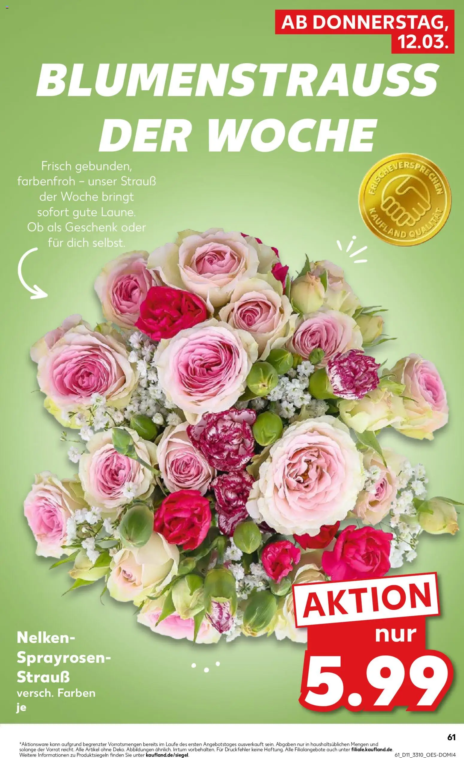 Kaufland Prospekt Leipzig	 – gültig ab 12.03.2026 | Seite: 61