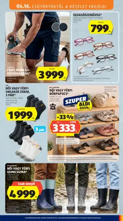 Aldi akciós újság - amely érvényes a következő dátumtól: 16.04.2026 | Oldal: 23