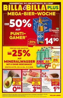 Billa Flugblatt - Maria Rain, Patergassen, Villach ab 19.03.2026 gültig