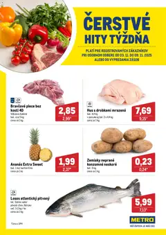 Metro leták platný od 03.11.2025