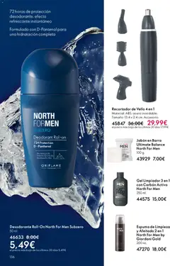 Vista previa Oriflame - Catálogo Campaña 5 válido desde el 01.04.2026 | Página: 136 | Productos: Jabón, Desodorante, Jabón en barra