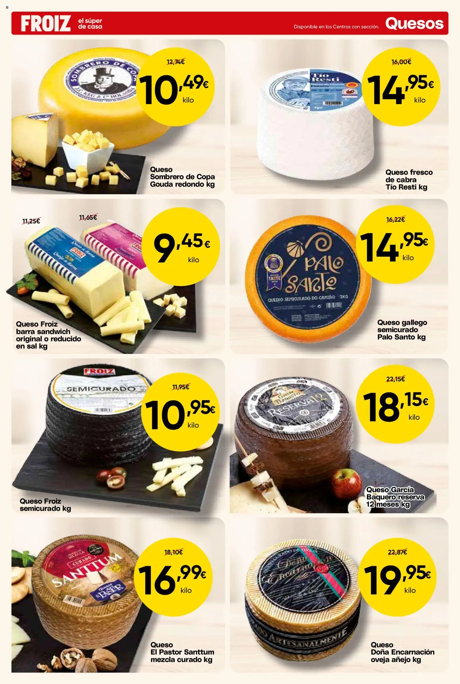 Froiz folleto │ válido desde el 09.04.2026 | Página: 7 | Productos: Queso, Queso fresco
