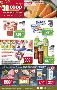 COOP - Szuper Plusz / Alföld Pro-Coop Zrt. - amely érvényes a következő dátumtól: 24.07.2025