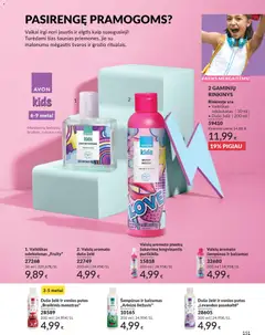 AVON leidinys galioja nuo 01.03.2026 | Puslapis: 151 | Prekių: Balzamas, Šampūnas, Vonios putos, Vata