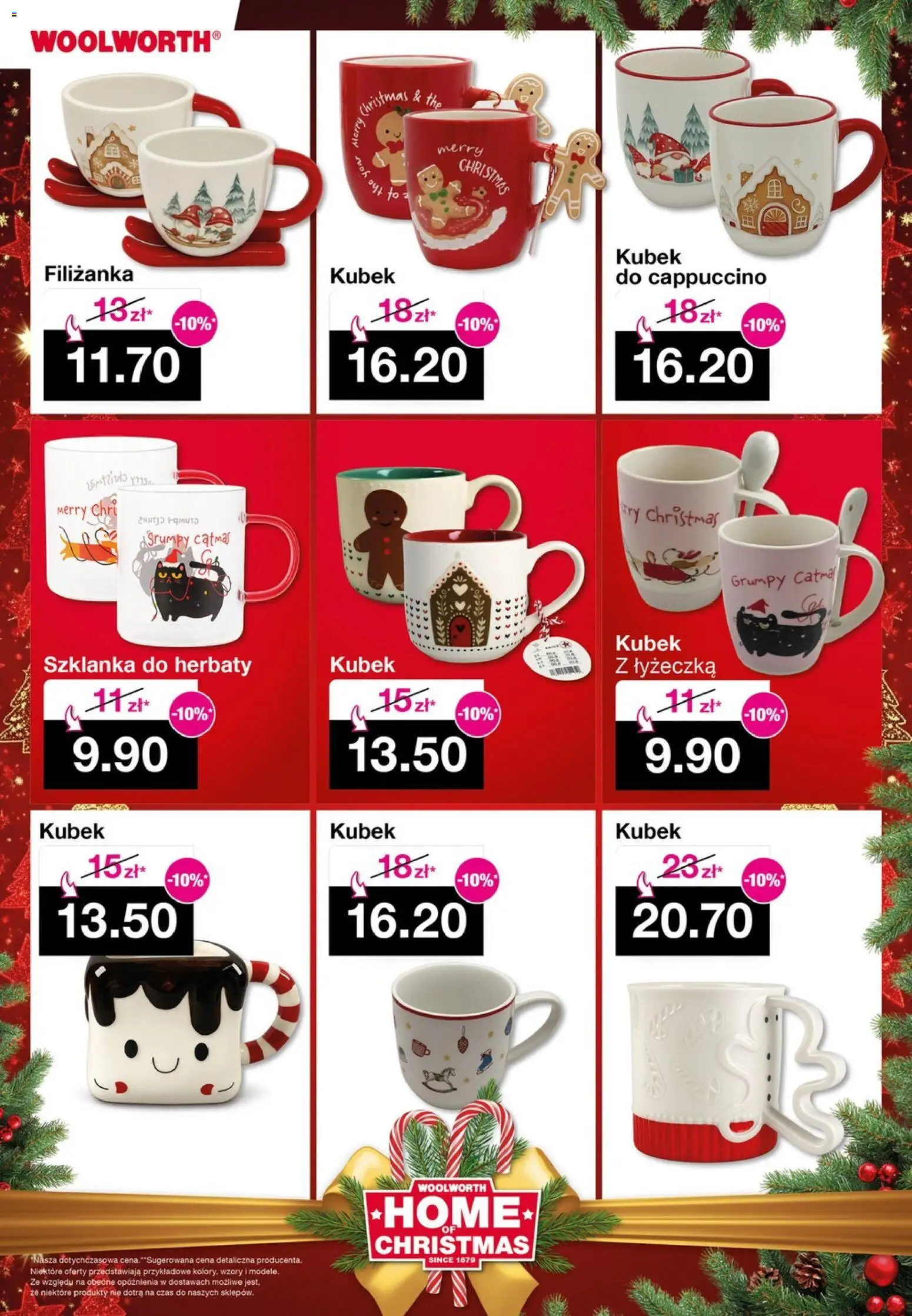 Woolworth Gazetka - Katalog świąteczny od 21.11.2025 | Strona: 58 | Produkty: Szklanka, Cappuccino