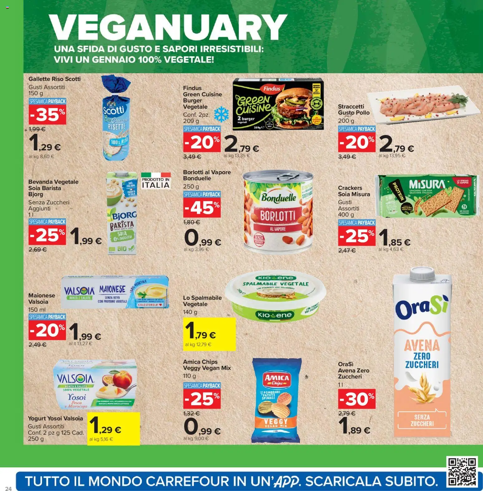 Volantino Carrefour del 15.01.2026 | Pagina: 24 | Prodotti: Yogurt, Pollo, Riso, Maionese