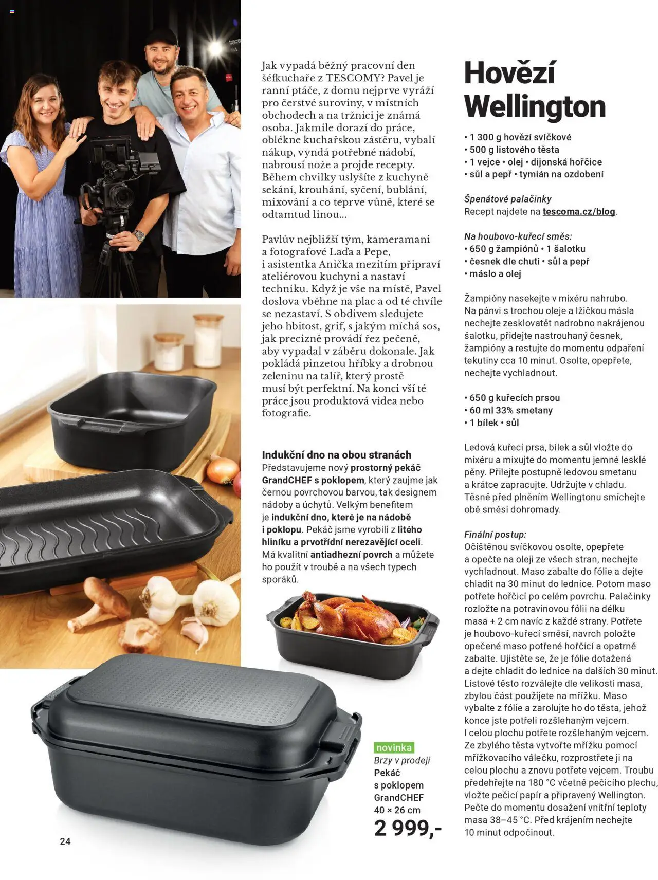 TESCOMA katalog - Podzim/zima 2025 od 20.10.2025 | Strana: 24 | Produkty: Žampiony, Pekáč, Hořčice, Dijonská hořčice