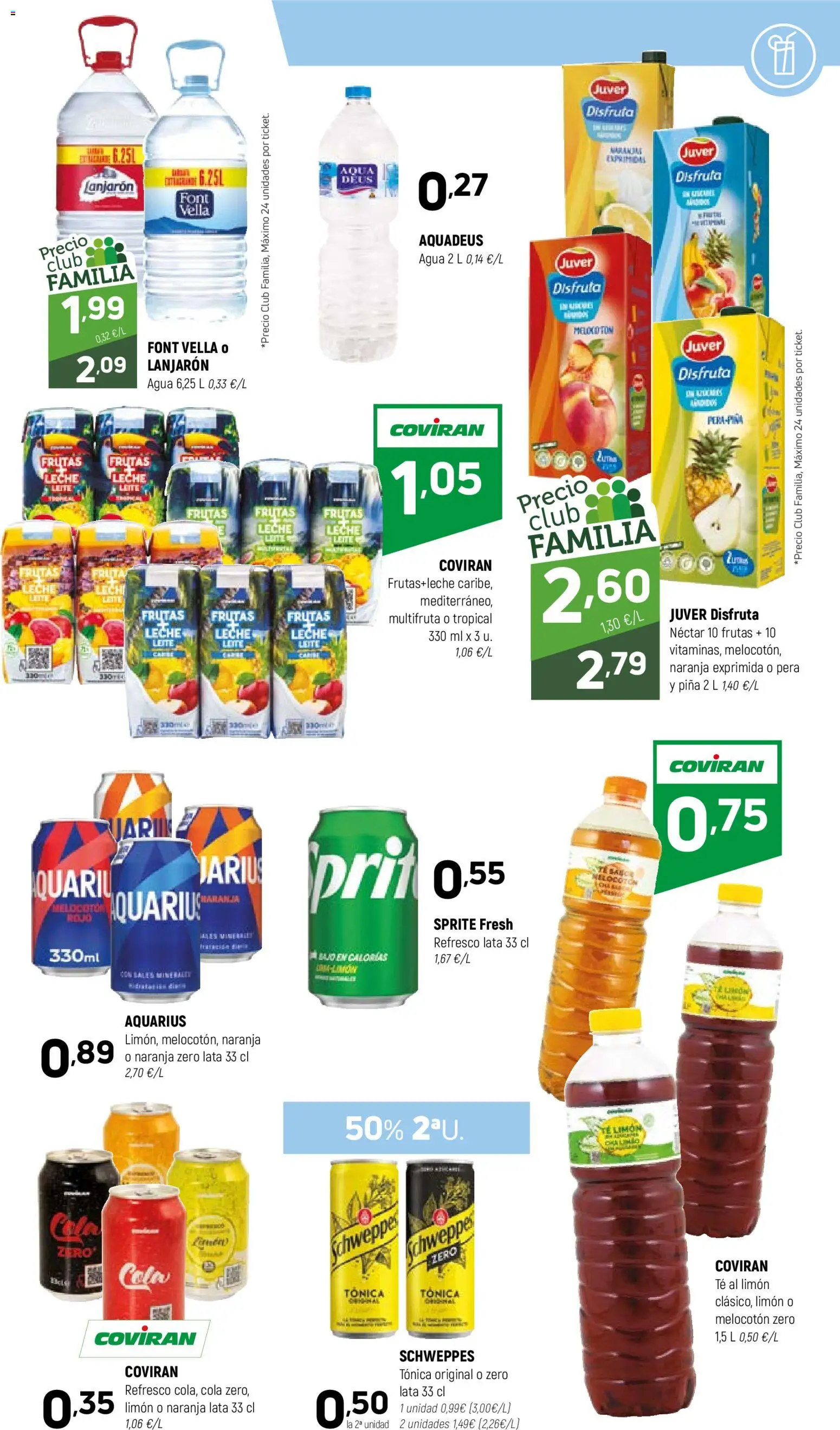 Coviran - Suroriental │ válido desde el 10.03.2026 | Página: 11 | Productos: Piña, Té, Πρίζες, Néctar