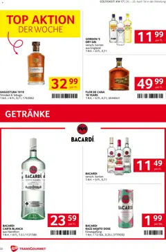 Transgourmet Flugblatt ab 20.04.2026 gültig | Seite: 22 | Produkte: Gin
