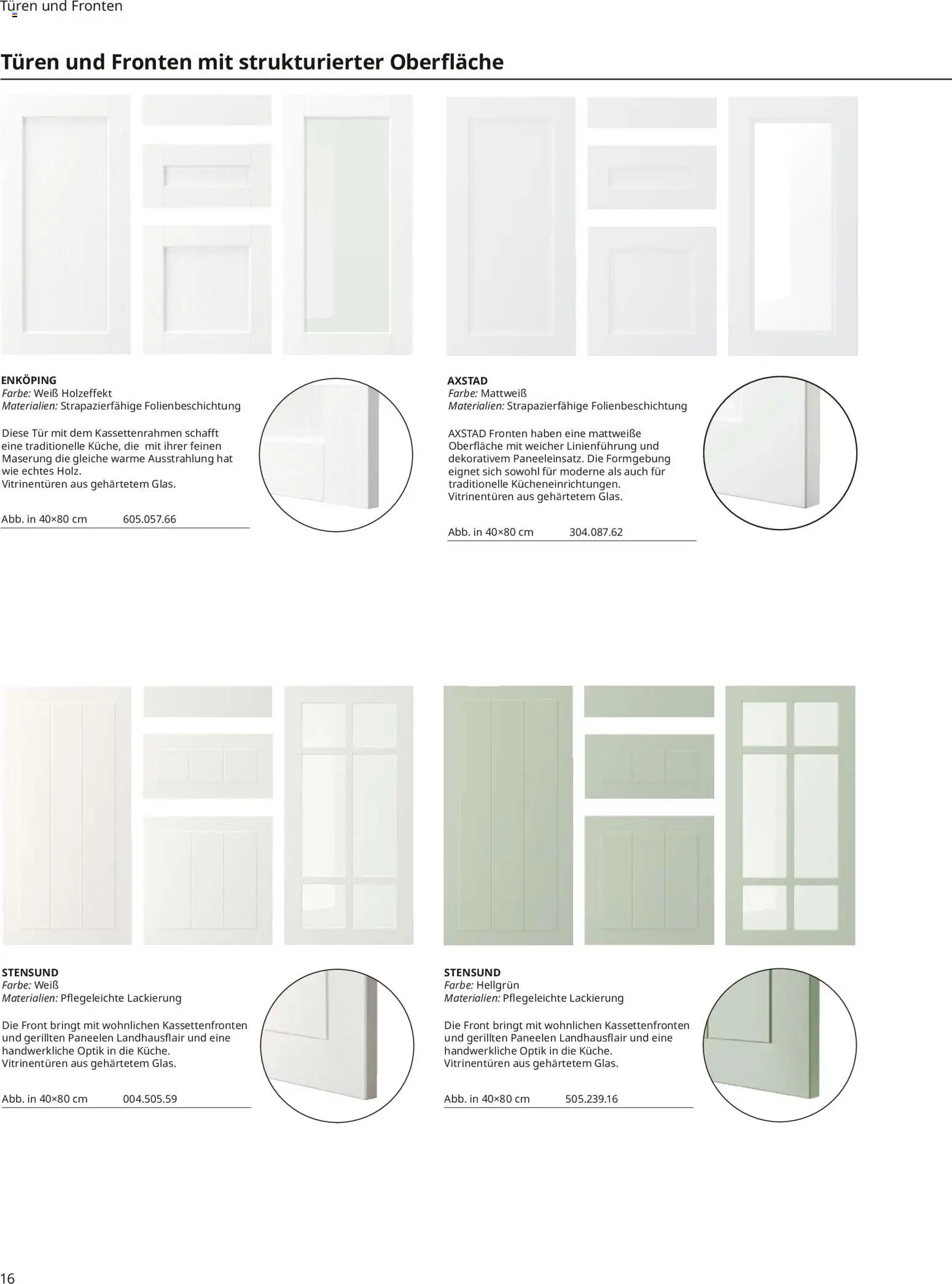 Ikea Küchen – gültig ab 30.09.2025 | Seite: 16 | Produkte: Tür
