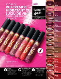 Noul catalog Avon – valabil de la 01.09.2025 | Pagină: 55 | Produse: Măsline, Ruj, Peluş Köpek Yatağı, Ulei