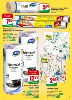 Pogląd oferty "Serwetki Daisy, różne wzory i kolory 33 x 33 cm, 20 szt. / 1 opak." - ważna od 07.01.2026 | Strona: 55