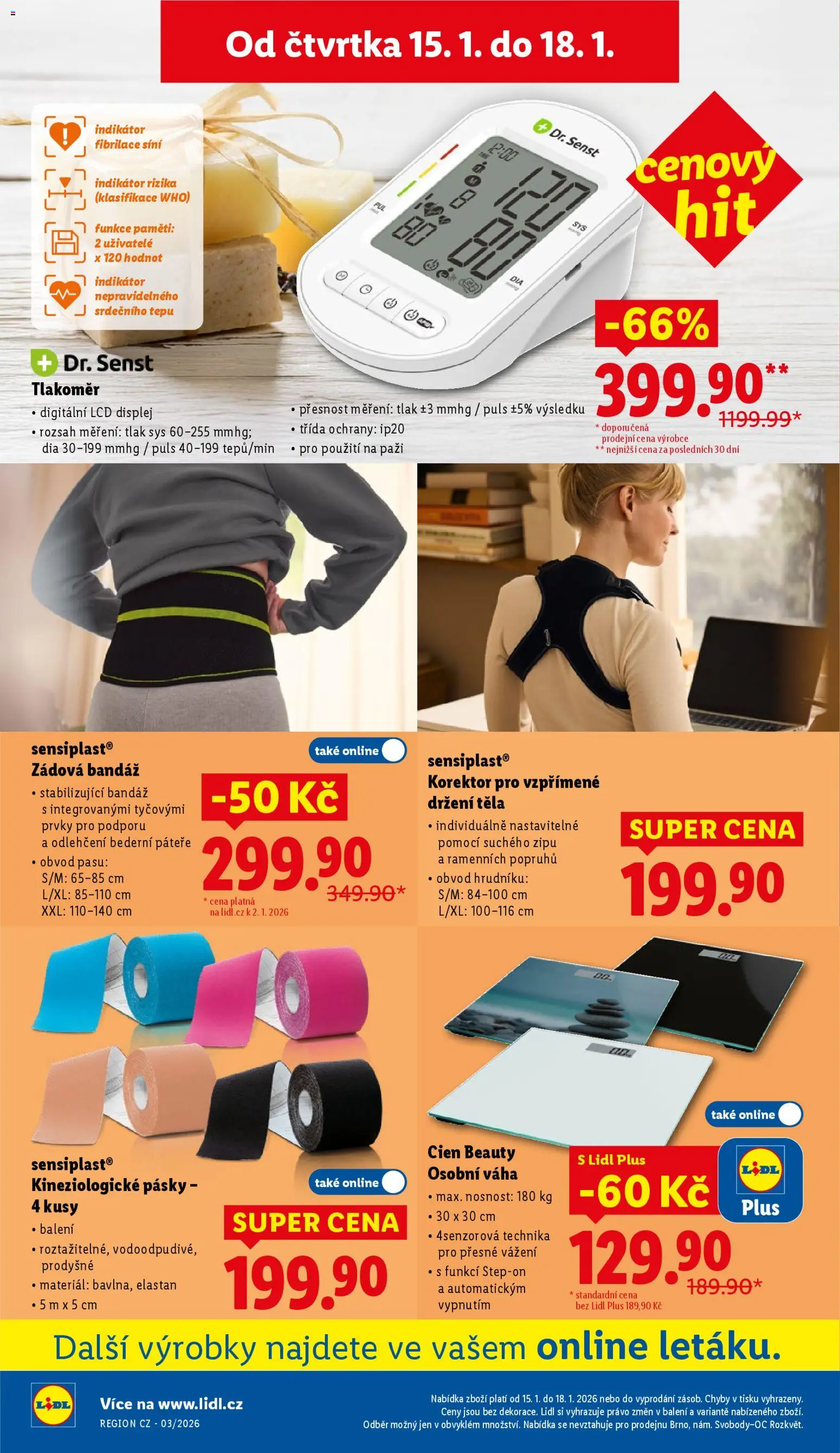 Lidl leták od 15.01.2026 | Strana: 32 | Produkty: Monitor, Váha, Body, Korektor