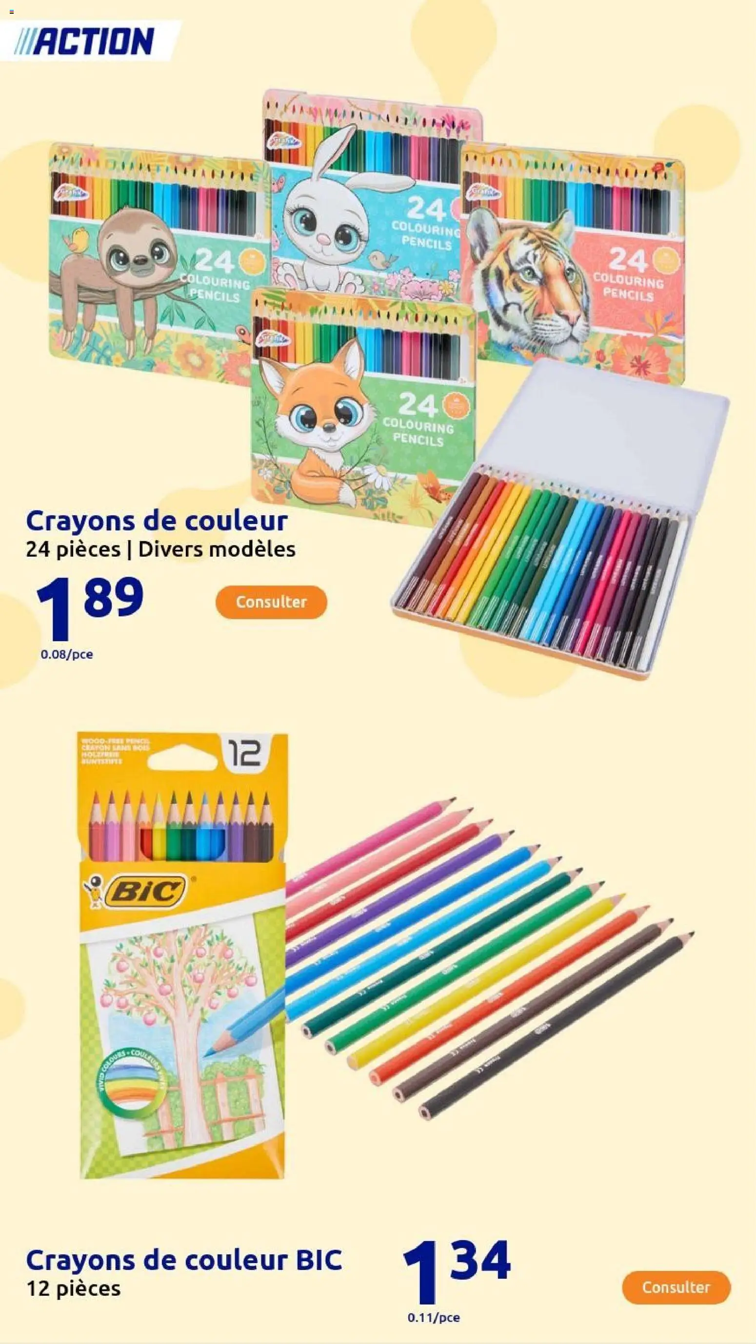 {H1} | Page: 112 | Produits: Crayons de couleur