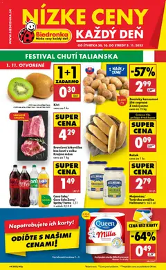 Biedronka leták platný od 30.10.2025