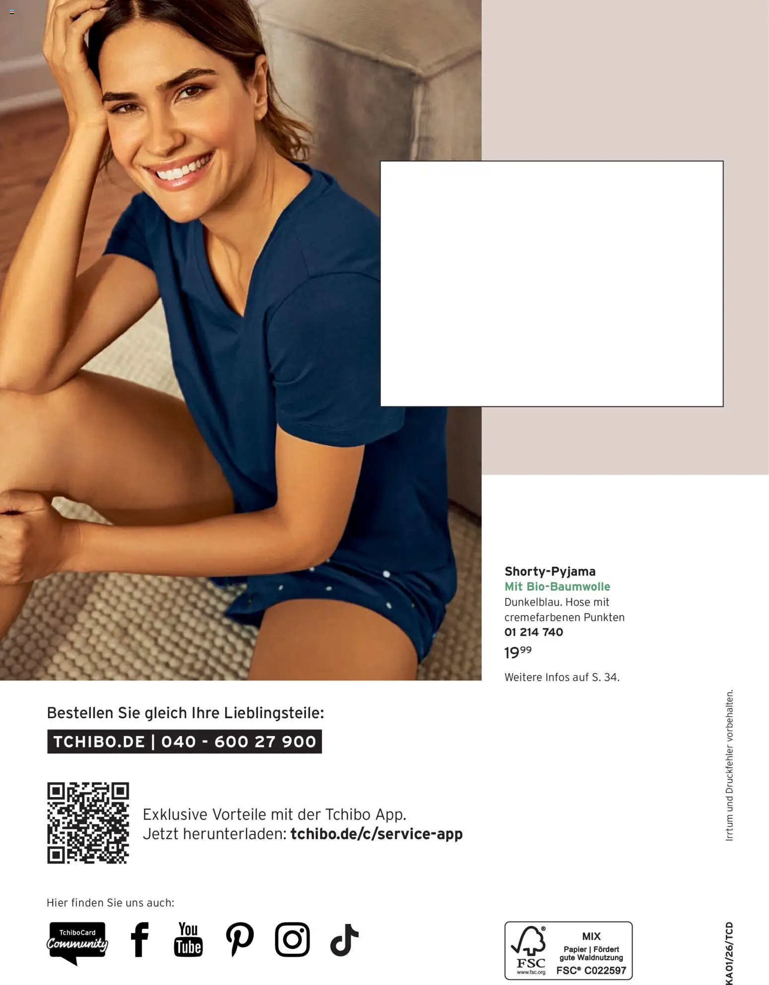 Angebote Tchibo – gültig ab 01.02.2026 | Seite: 156 | Produkte: Hose