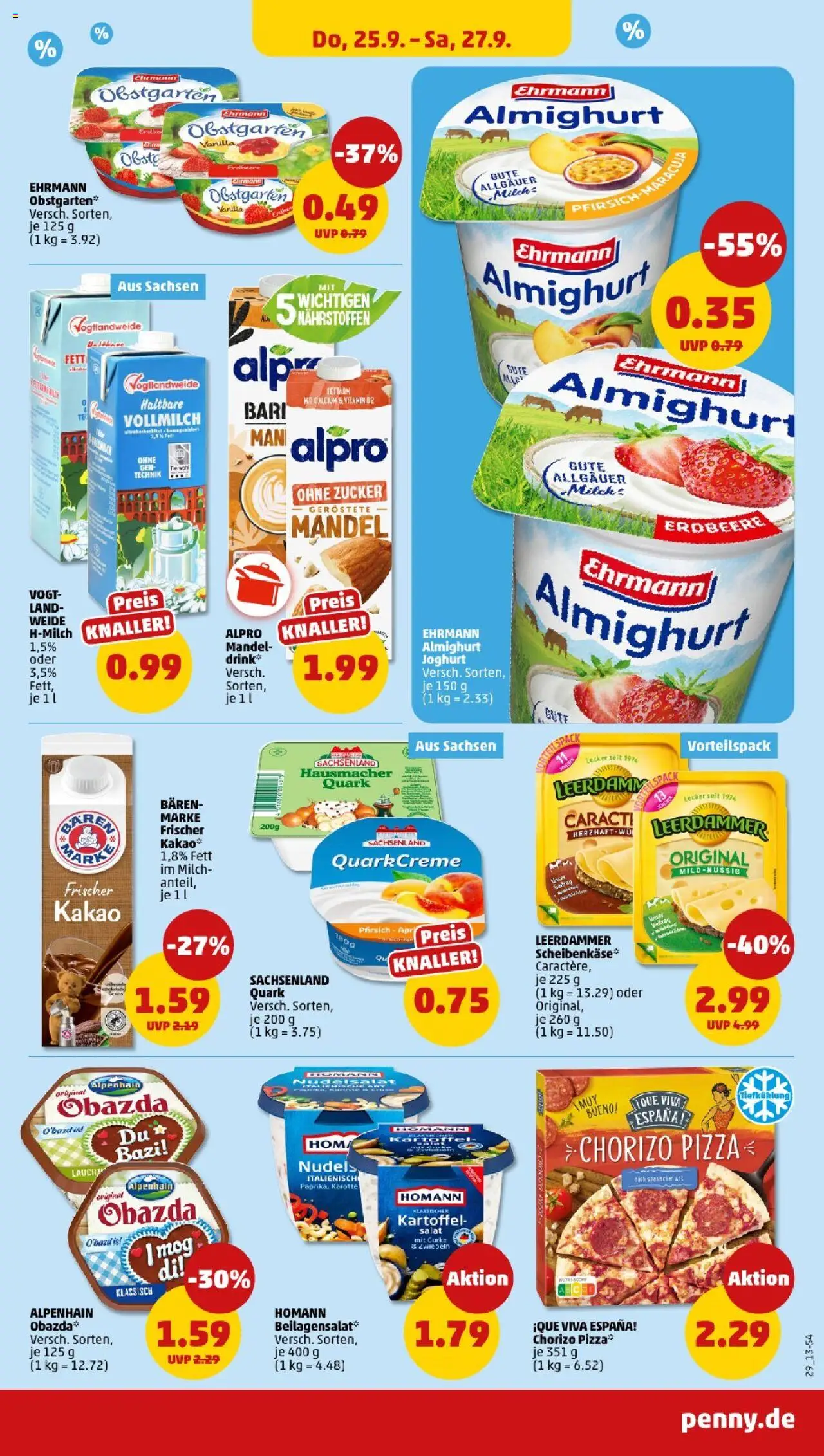 Penny - Thüringen – gültig ab 22.09.2025 | Seite: 31 | Produkte: Zwiebeln, Alpro, Zucker, Pfirsich