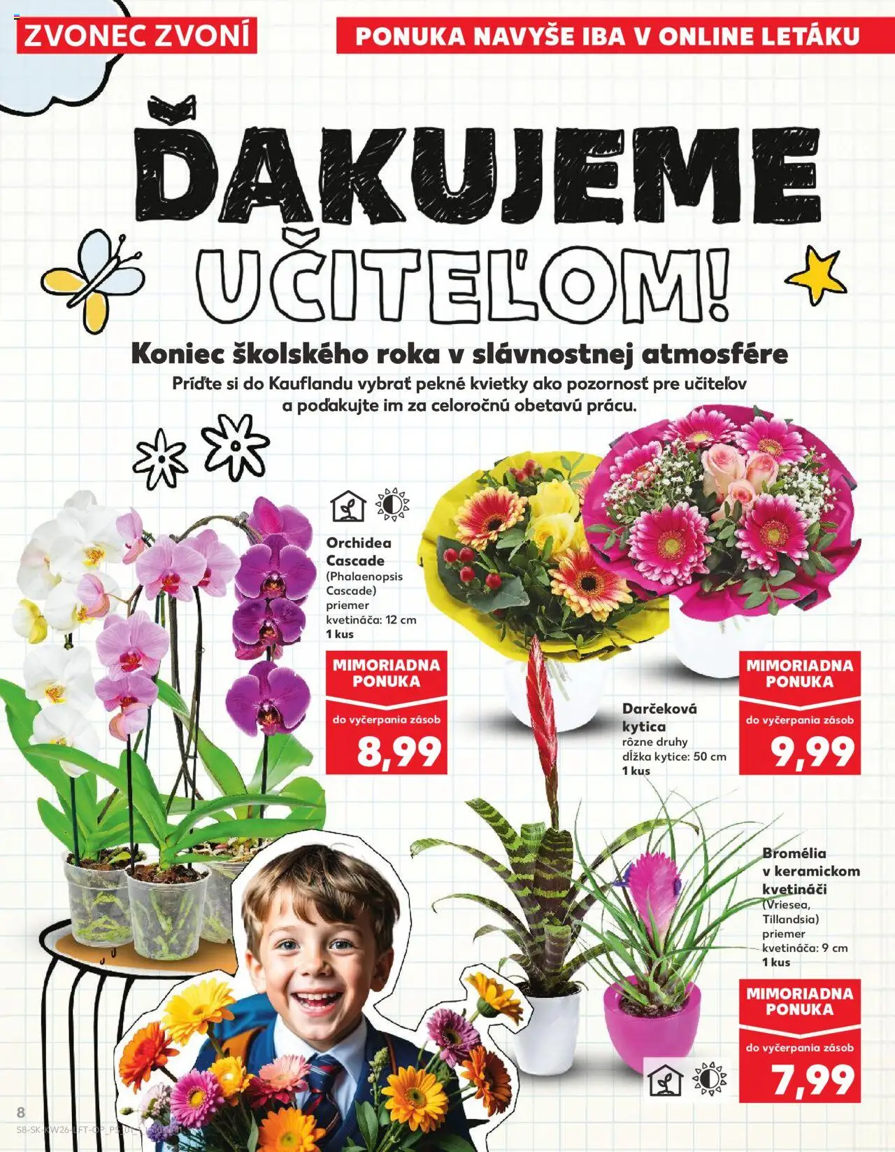 Nové Kaufland akcie – leták je platný od 26.06.2025 | Strana: 8 | Produkty: Orchidea