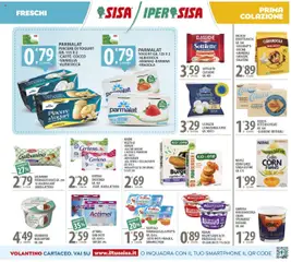 Volantino SISA del 29.07.2025 | Pagina: 7 | Prodotti: Frutta, Latte, Smartphone, Crescenza