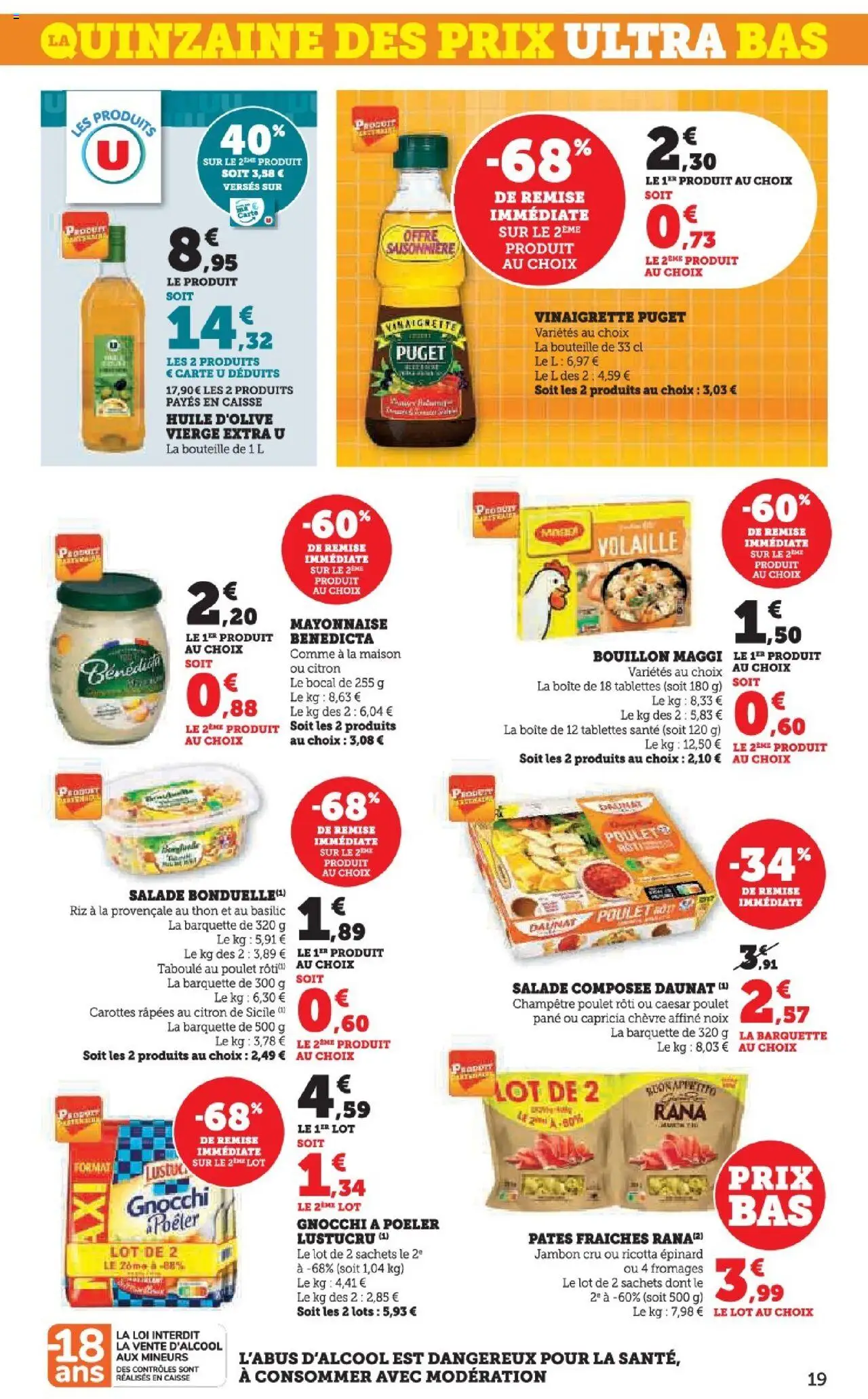  | Page: 19 | Produits: Carottes, Volaille, Ricotta, Noix