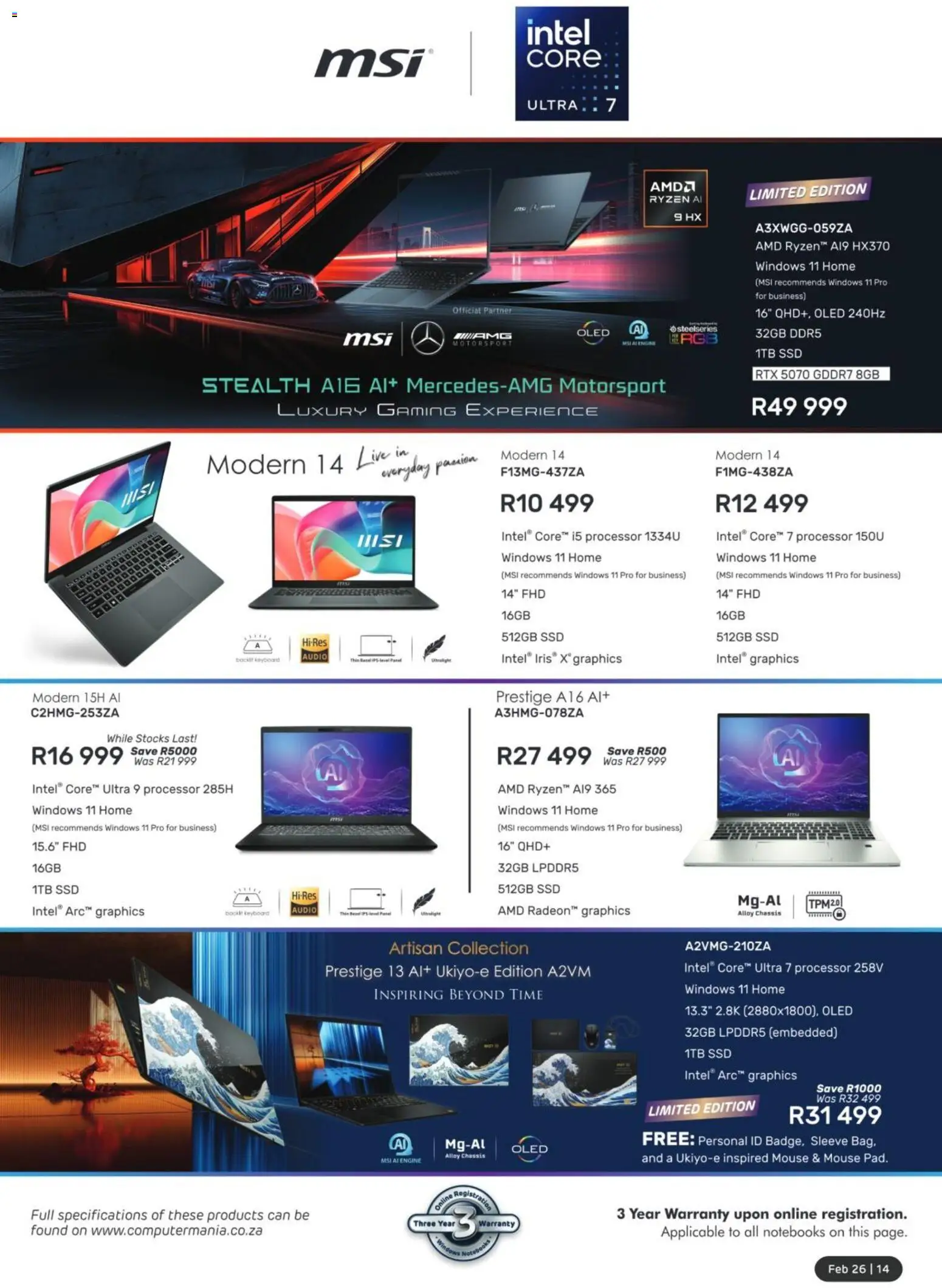 New Computer Mania catalogue – valid from 01.02.2026 | Page: 15