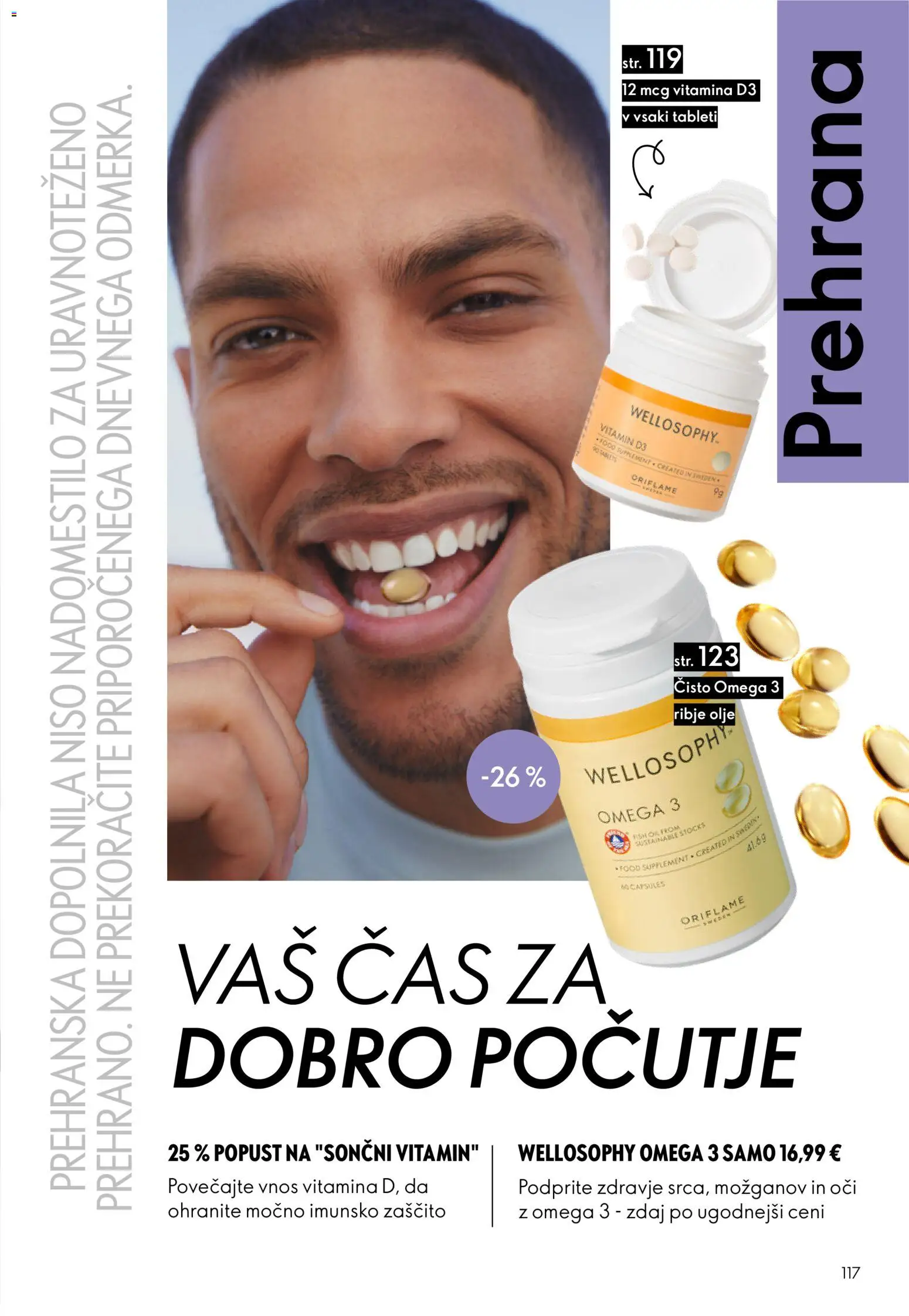 Novi Oriflame katalog ponudbe – veljaven od 11.03.2026 | Stran: 117 | Izdelki: Prehranska dopolnila, Olje