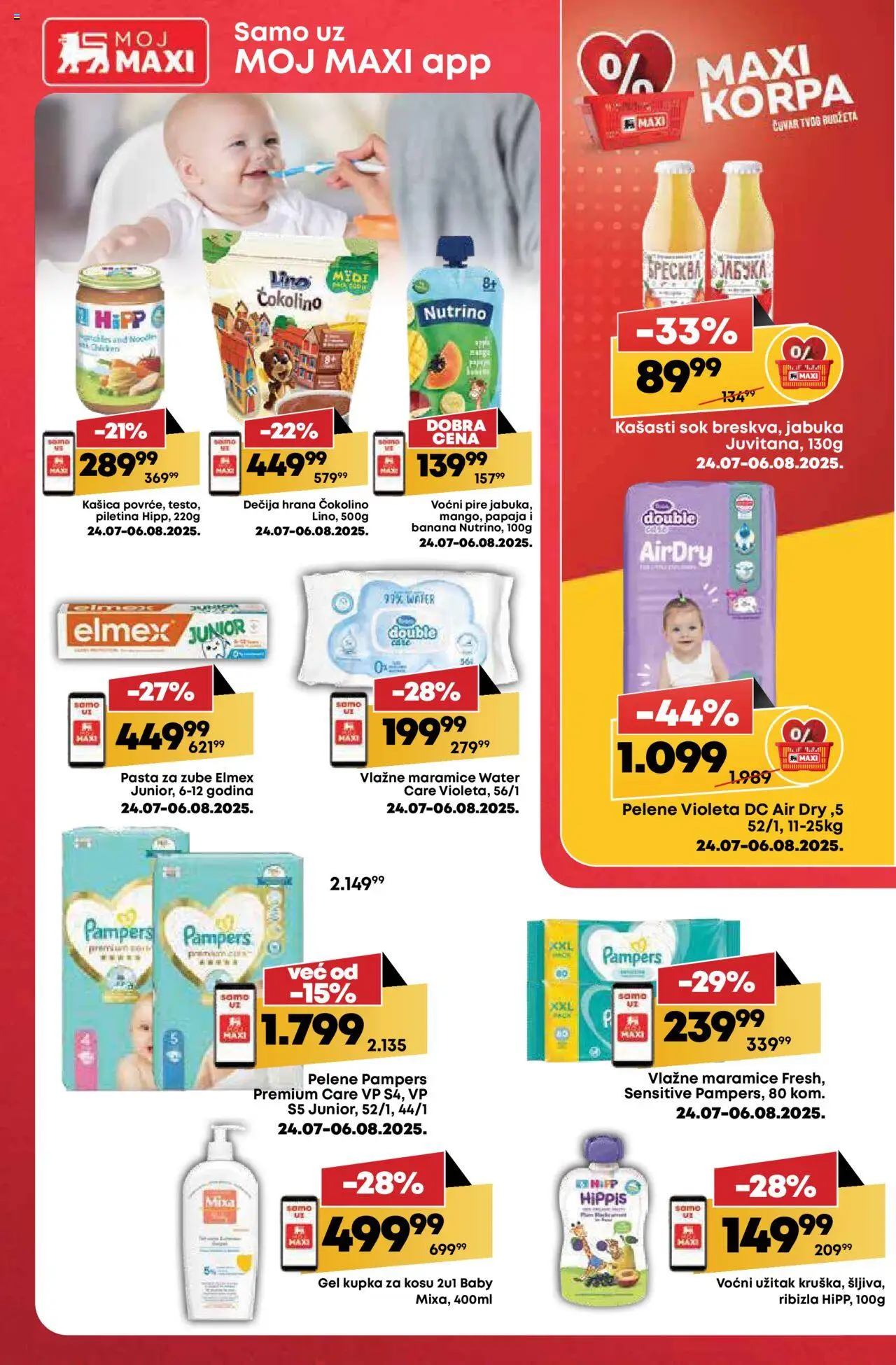 Tempo katalog - važi od 31.07.2025 | Strana: 30 | Proizvode: Korpa, Piletina, Pasta za zube, Pelene