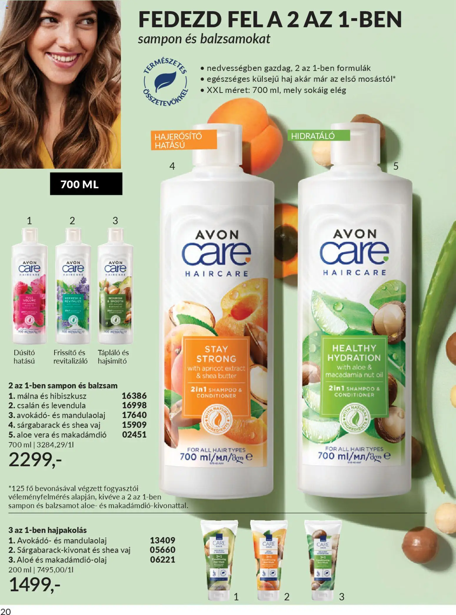 Avon akciós ujság - amely érvényes a következő dátumtól: 01.03.2026 | Oldal: 195 | Termékek: Sárgabarack, Aloe vera, Makadámdió, Levendula