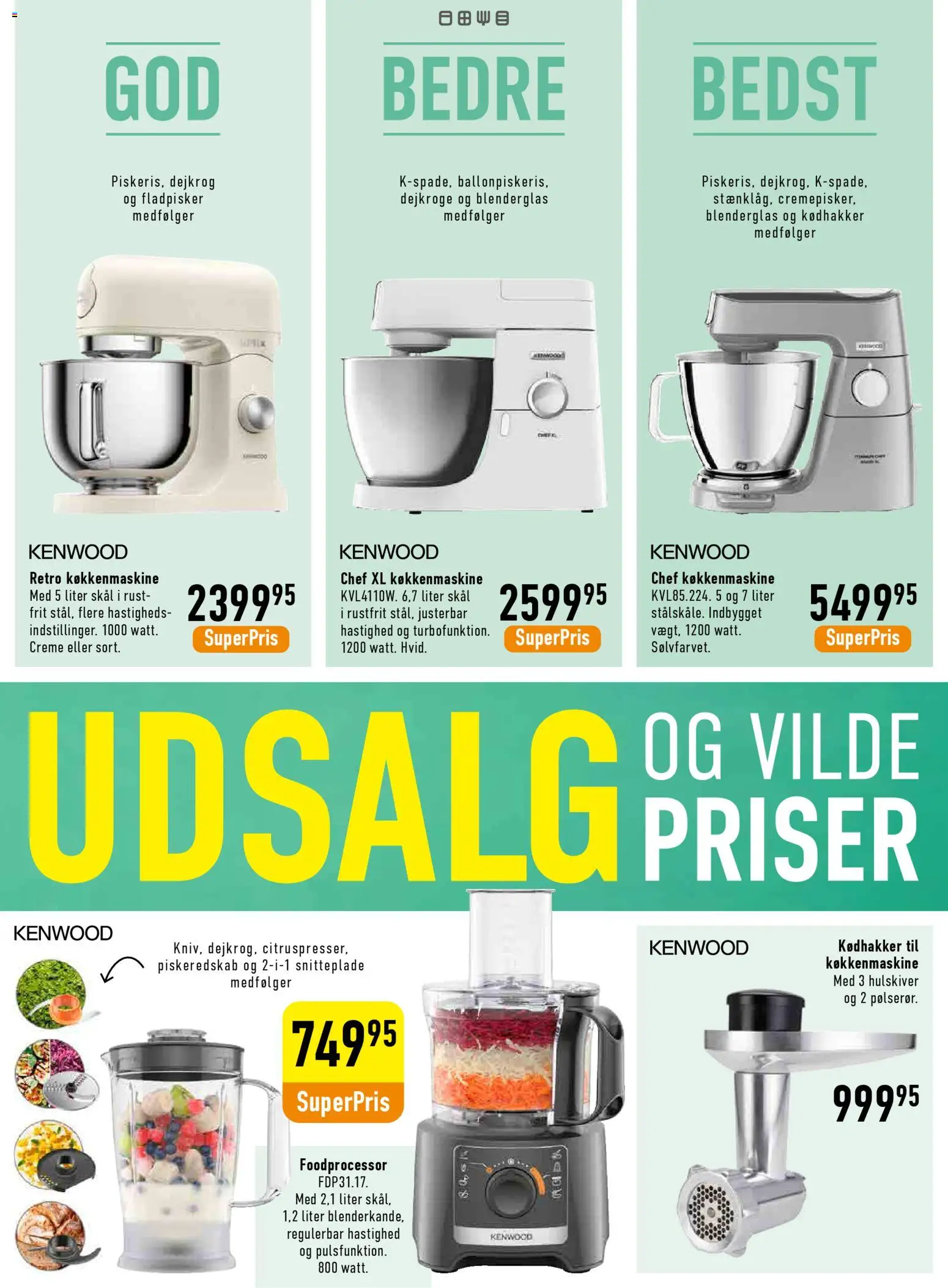 Imerco tilbudsavis – gyldig fra 16.01.2026 | Side: 7 | Produkter: Creme, Foodprocessor