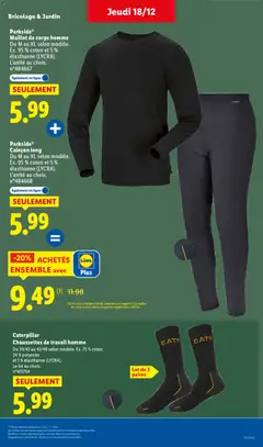 LIDL - Prévisualisation de LIDL catalogue semaine 51 valide à partir de 18.12.2025 | Page: 43 | Produits: Coton