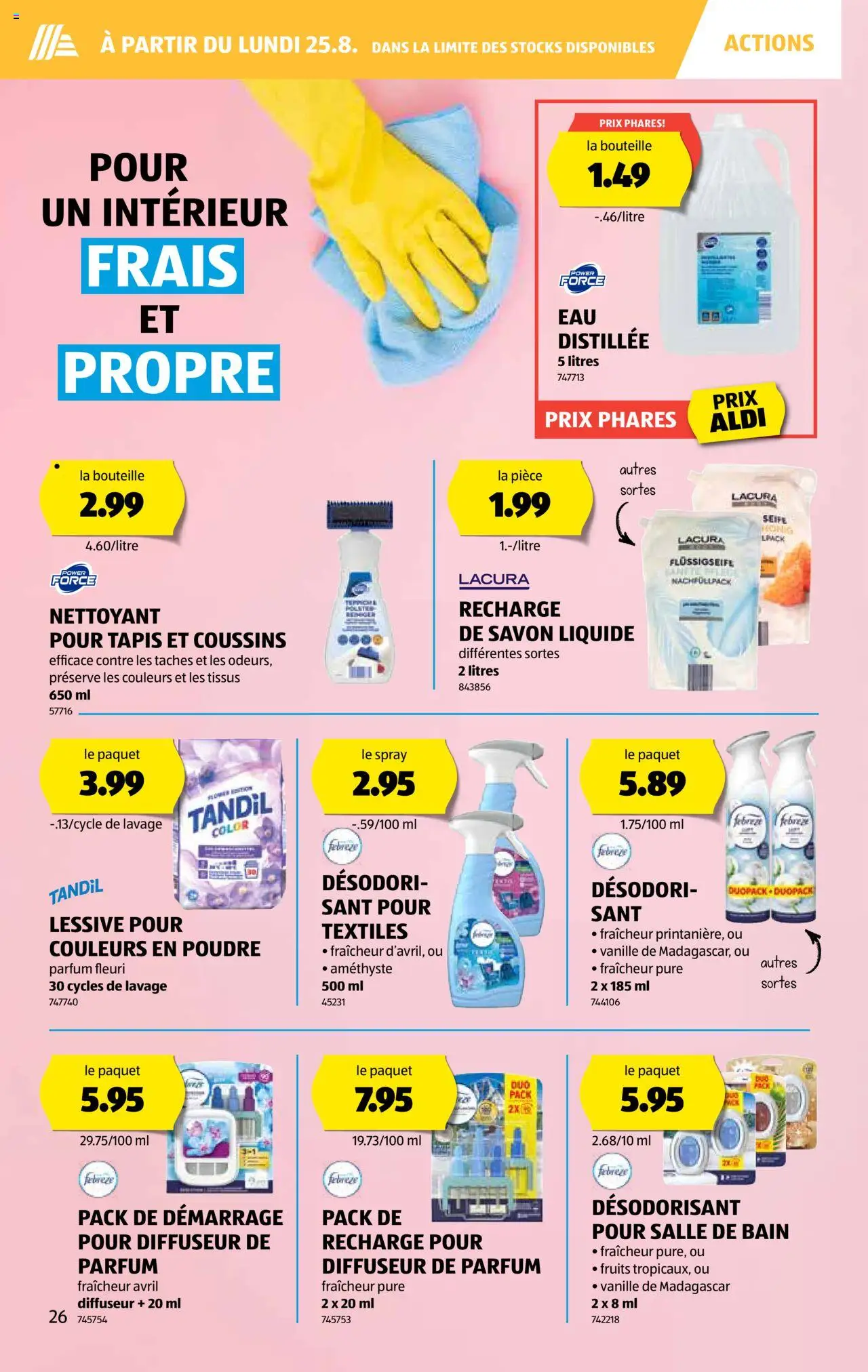 Aldi Prospectus ab 21.08.2025 | Seite: 27 | Produkte: Parfüm, Seife