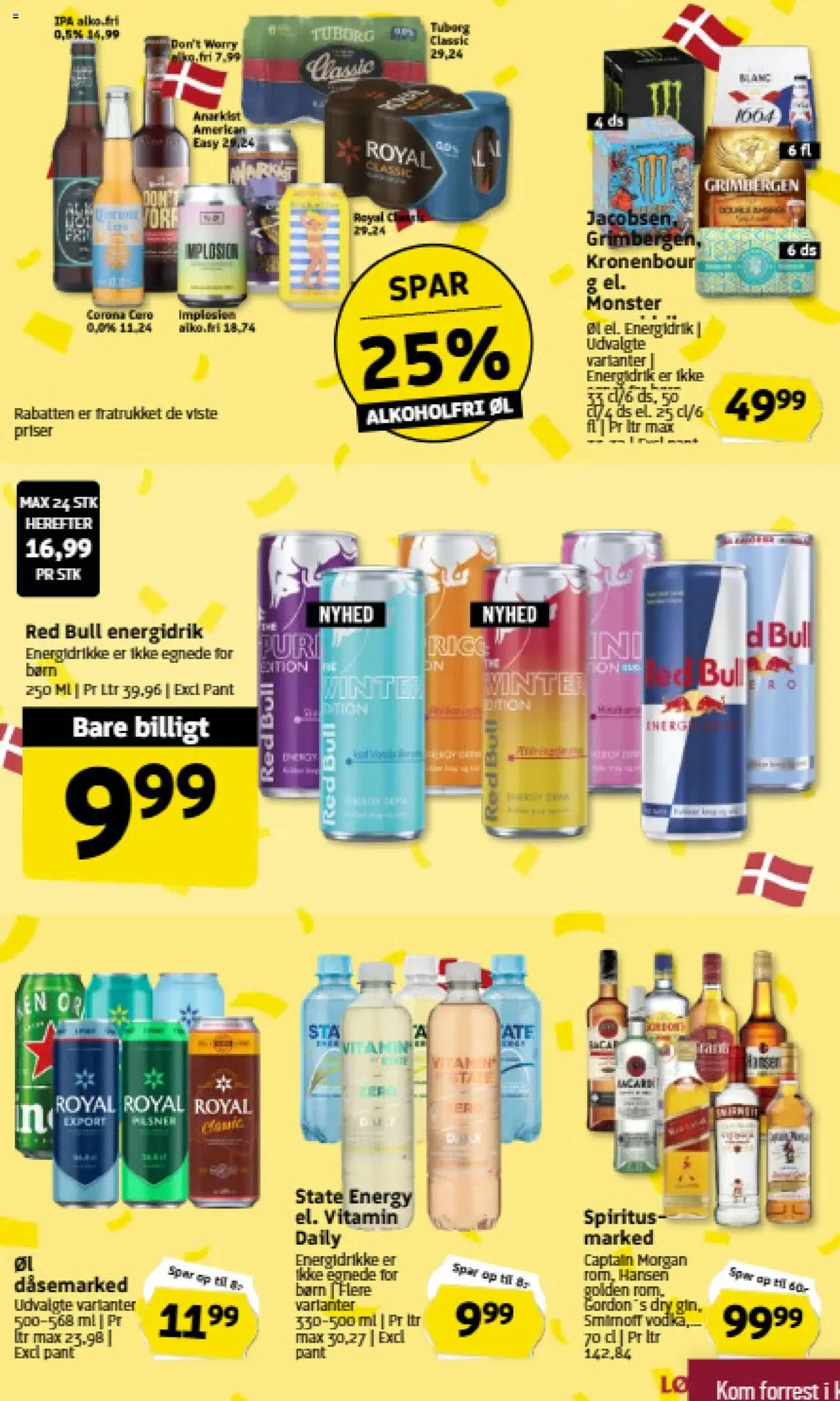 Løvbjerg tilbudsavis – gyldig fra 19.09.2025 | Side: 17 | Produkter: Øl, Vodka, Energidrikke