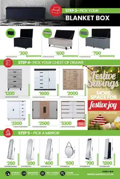 Fair Price specials catalogue – valid from 01.12.2025 | Page: 17 | Products: Blanket box, Blanket, Box, Mirror