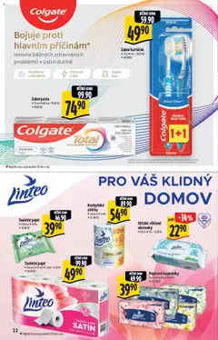 Albert katalog - Hypermarket od 30.07.2025 | Strana: 22 | Produkty: Zubní pasta, Zubní kartáček, Box, Utěrky
