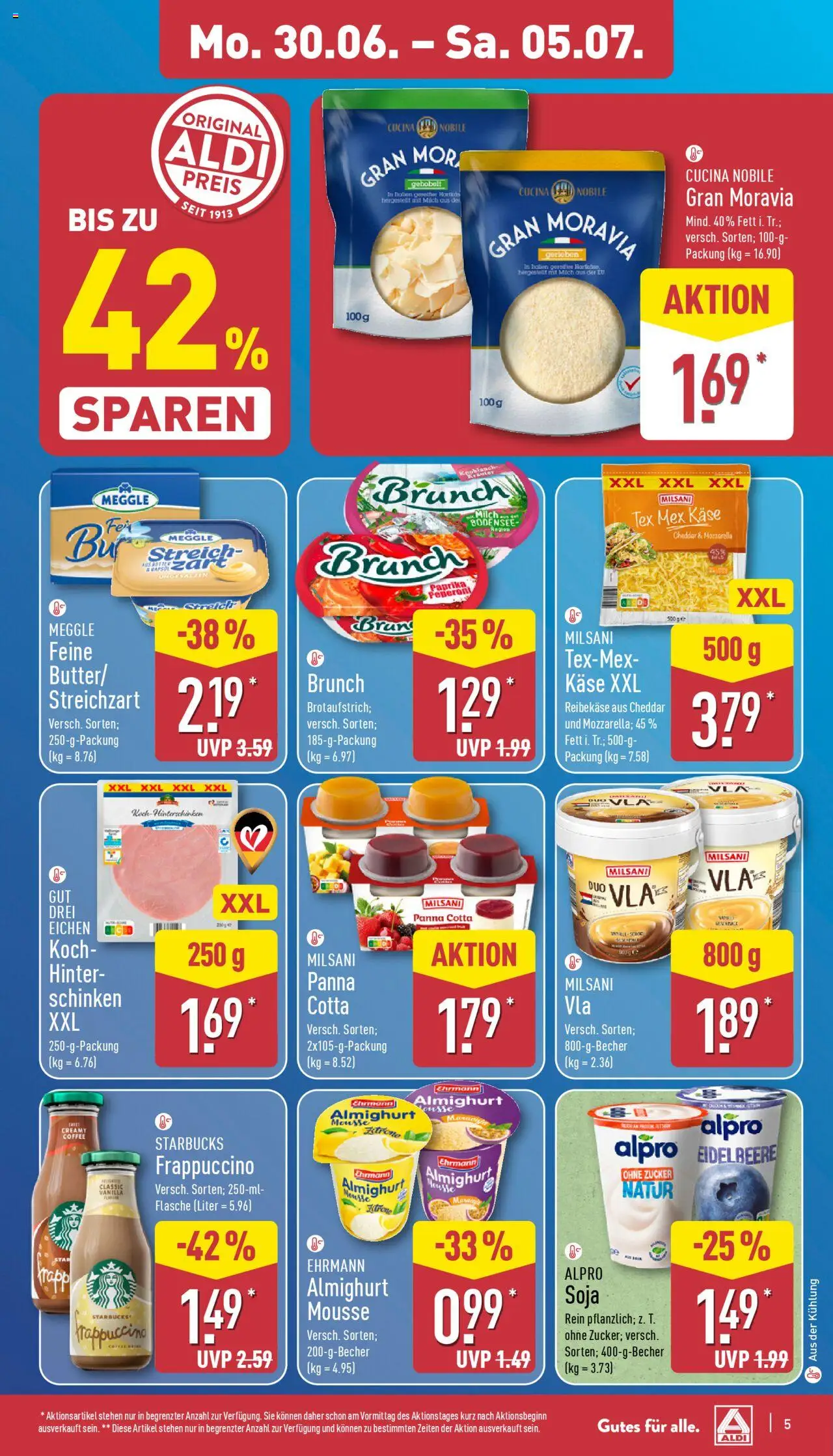 Aldi Prospekt 	 - gültig ab dem 30.06.2025 | Seite: 9 | Produkte: Pistazien, Waschmittel, Salz, Chips