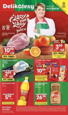 Pogląd oferty "Delikatesy Centrum Gazetka - Sklepy Własne" - ważna od 15.01.2026