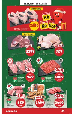 PONTY SZELET*, hűtött termék kg - amely érvényes a következő dátumtól: 18.12.2025 | Oldal: 28