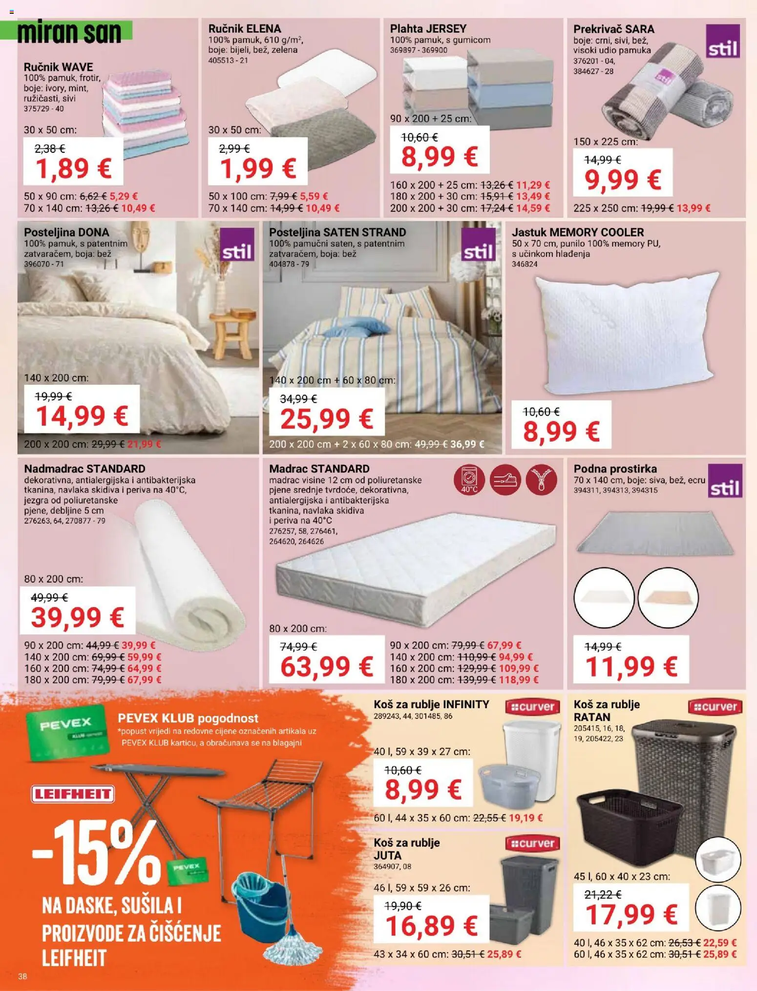 Pevex katalog | vrijedi od 03.04.2026 | Stranica: 38