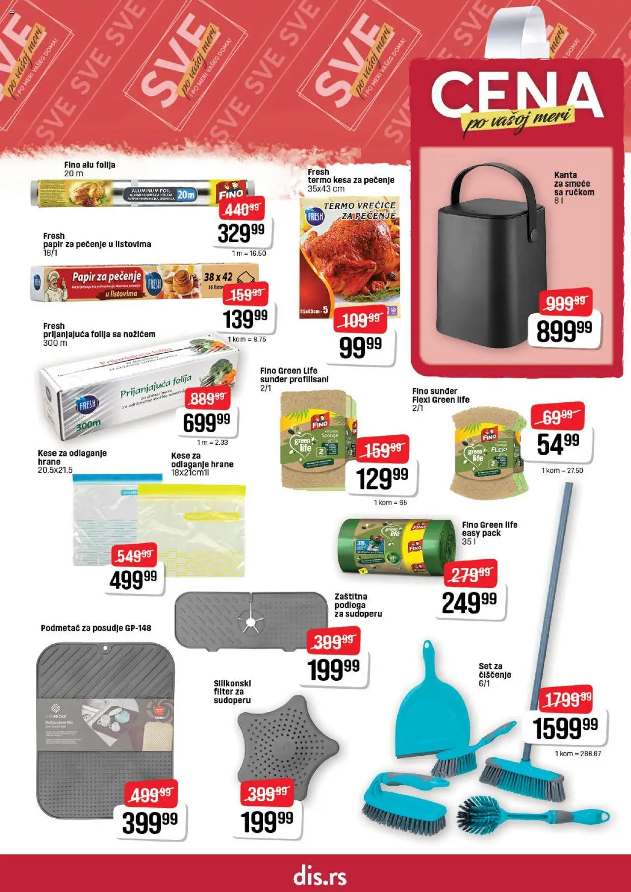 DIS katalog - važi od 03.07.2025 | Strana: 25 | Proizvode: Papir za pečenje, Merci
