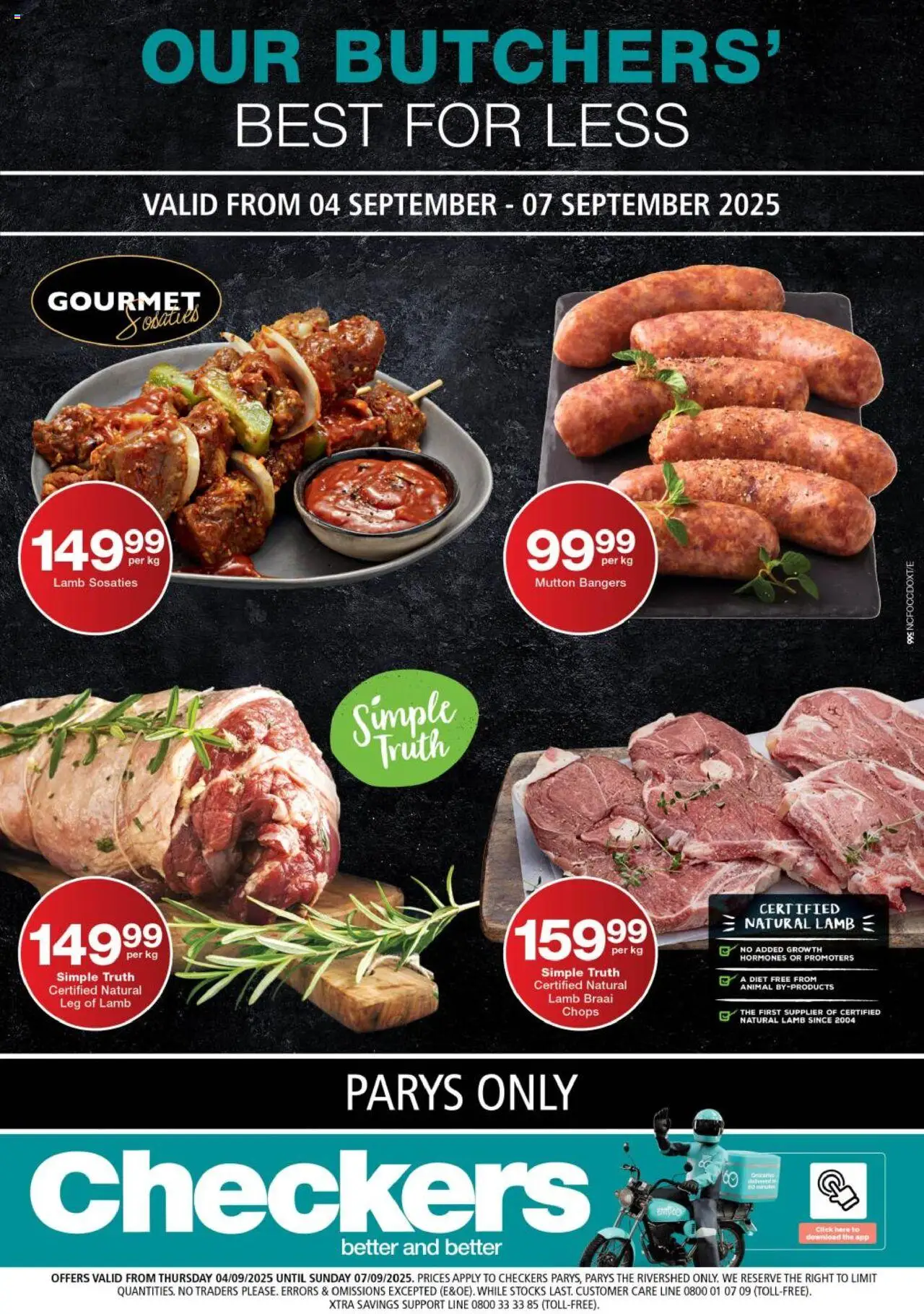 New Checkers catalogue – valid from 04.09.2025 | Page: 1