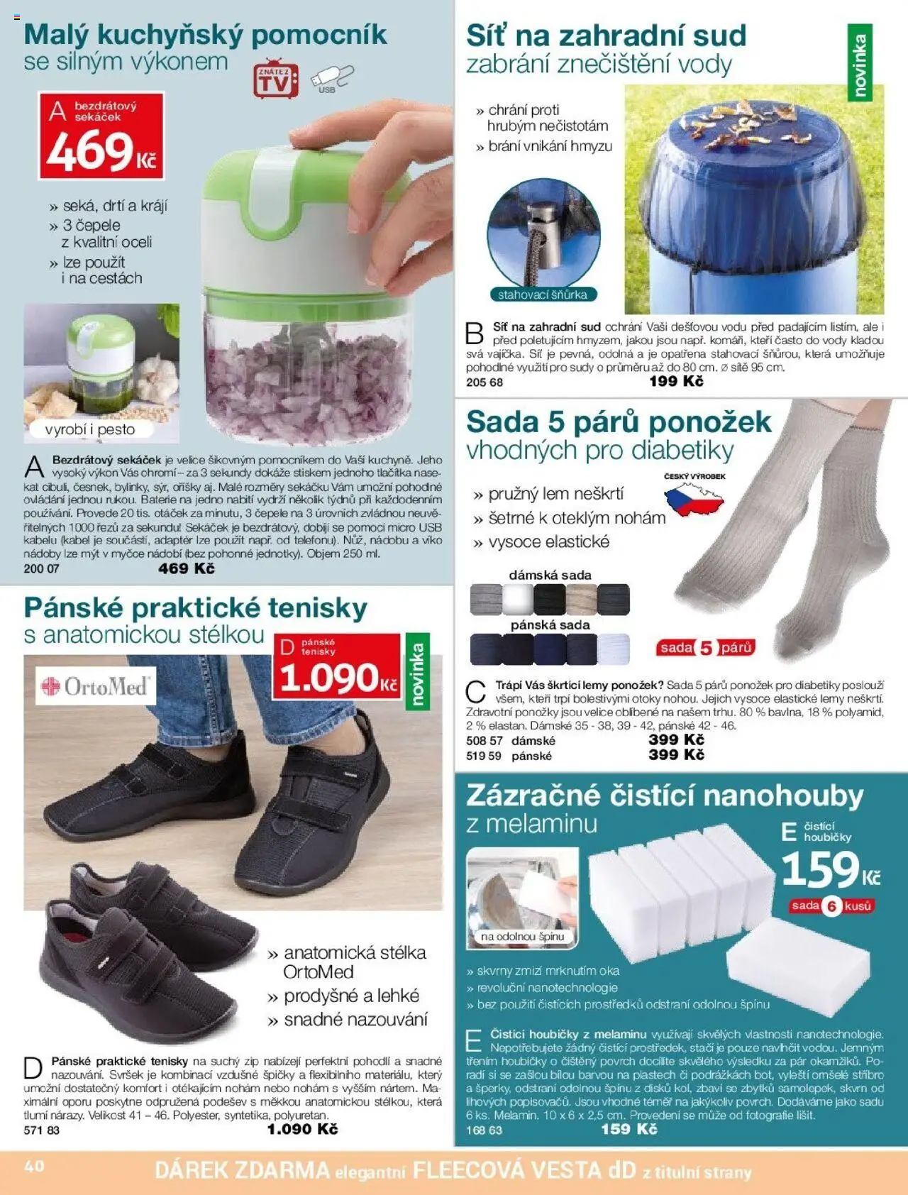 Decodoma katalog Podzim 2025 od 25.08.2025 | Strana: 40 | Produkty: Vesta, Nádobí, Pesto, Baterie