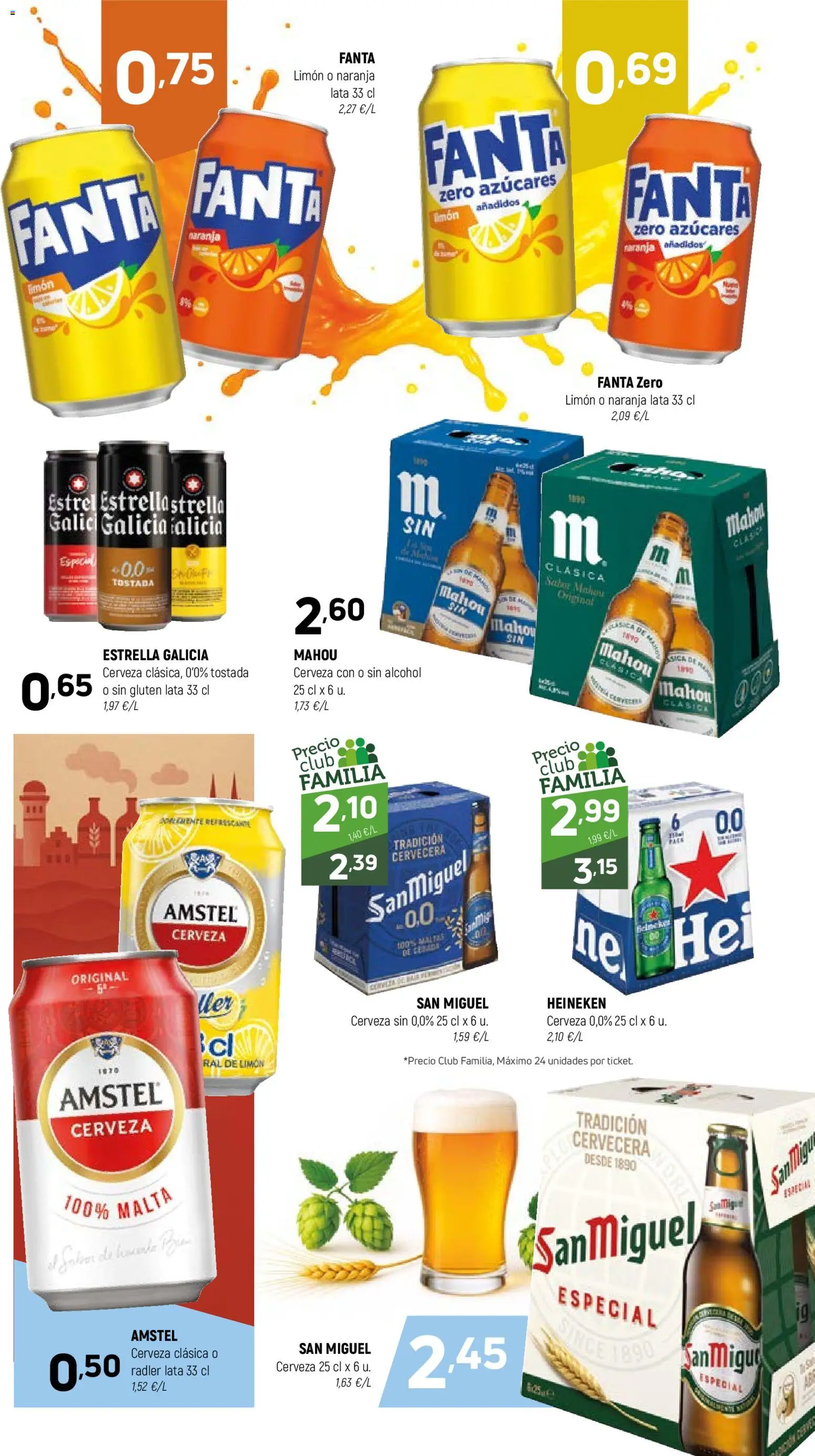 Coviran - Vizcaya │ válido desde el 02.01.2026 | Página: 12 | Productos: Cerveza, Σπανάκι