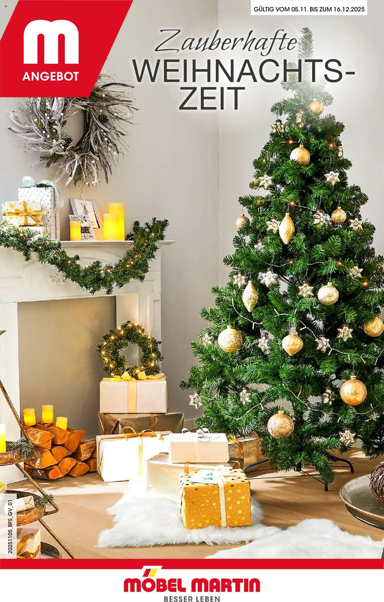 Möbel Martin Zauberhafte Weihnachtszeit – gültig ab 05.11.2025 | Seite: 1